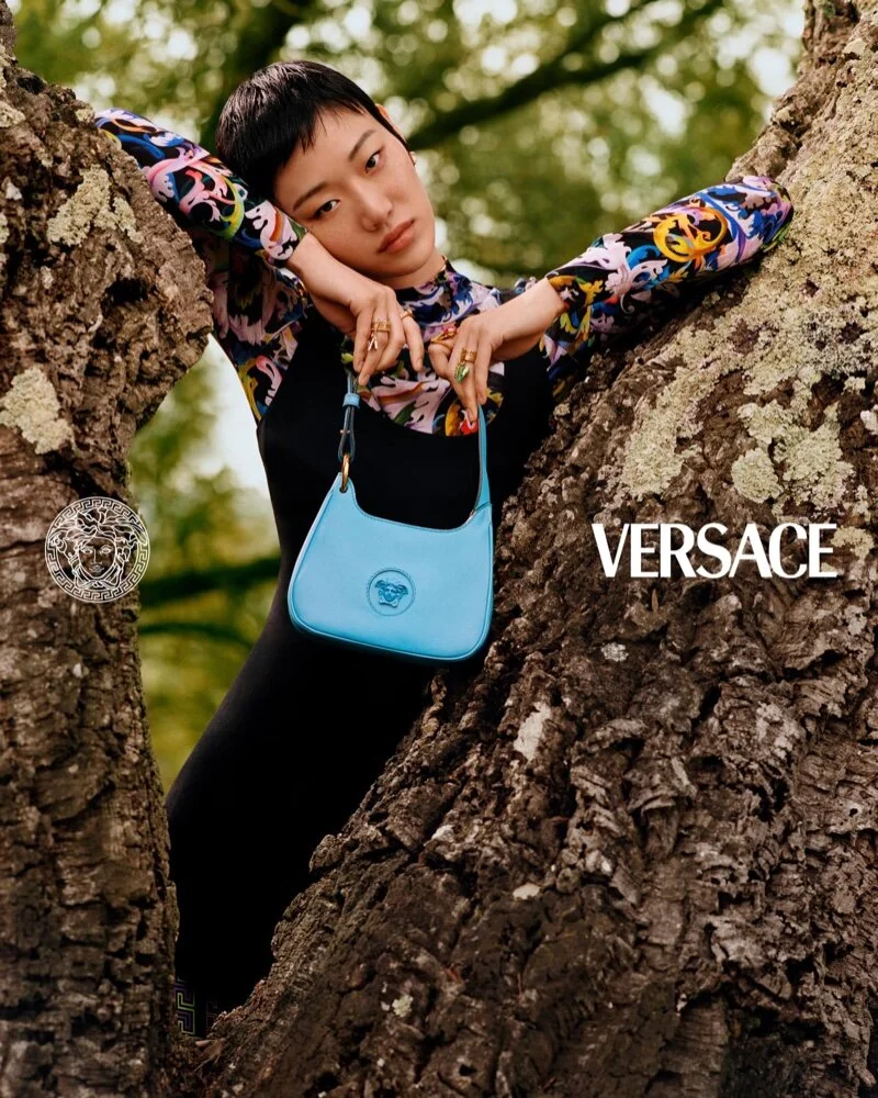 Versace's Pre-Fall 2021 Le Medusa Bags + Baroccoflage Print — Anne